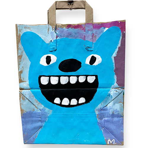 Valdes 12x14 Paperbag Art Happy to See You WP4145
